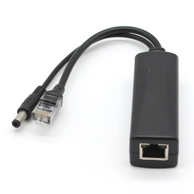 POE Splitter IEEE 802.3AT Standard 12V/1A-2A DC Output DC48-52V Input for CCTV IP camera Security System
