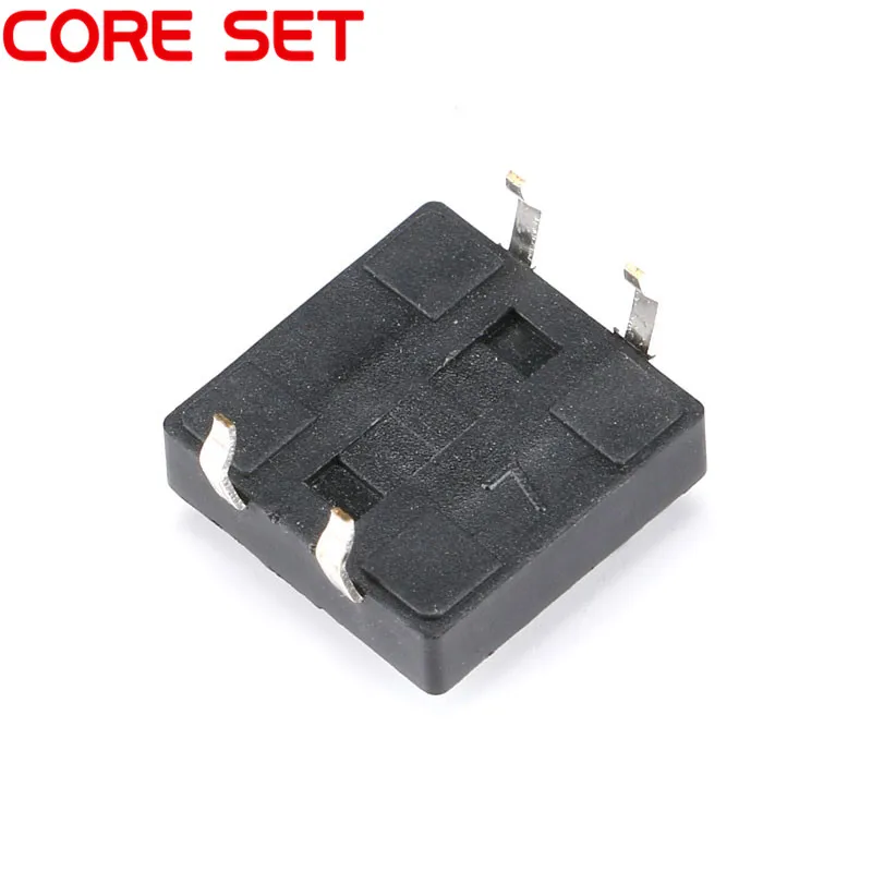 50Pcs/Lot 12x12x5MM Touch Button Micro Switch Direct Plug-in Self-reset 12*12*5mm keys button DIP 4PIN