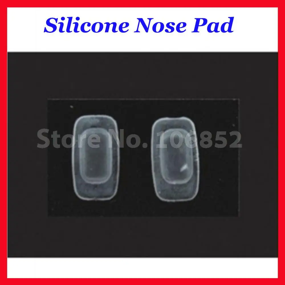 Retail 20pieces=10pairs G type silicone nose pads push-in type size 10.5mm 14mm glasses accessories