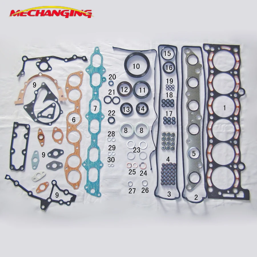 For TOYOTA SUPRA CROWN SOARER Coupe 7MGE 7MGTE 3.0L Engine Rebuild Kits Full Gasket Set Engine Gasket Set 04111-42033 50127500