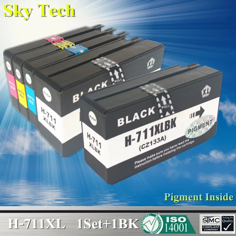 Compatible Ink Cartridge For HP711XL HP-711XL , For HP Designjet T120 / T520  Printer    [Pigment Inside]