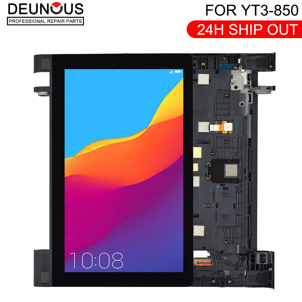 

New 8 inch Tablet PC For Lenovo YOGA YT3-850M YT3-850F YT3-850 YT3-850L LCD Display With Touch Screen Digitizer Assembly Frame