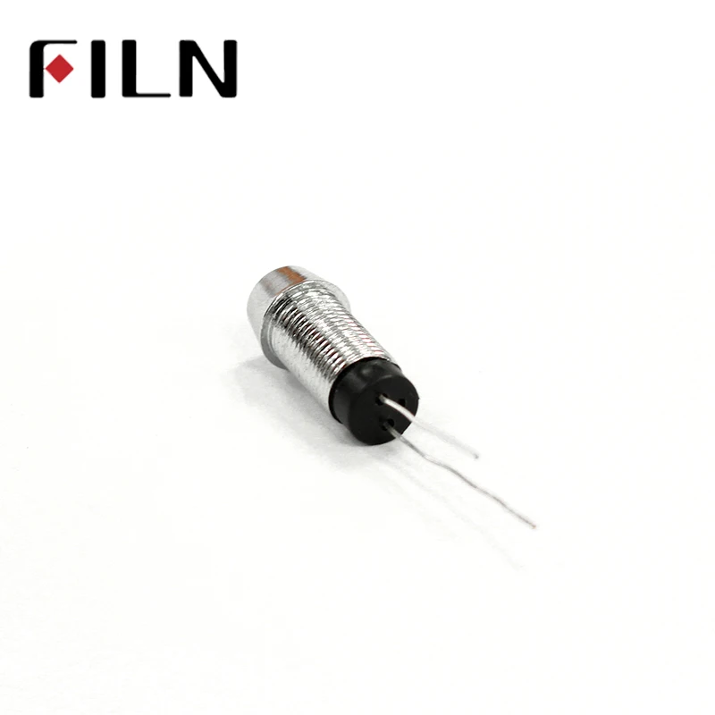 Cheapest 8mm LED metal Brass no resistor. 3V, 6V, 12V, 110V, 220V, red, green, yellow, blue  indicator light  pilot lamp