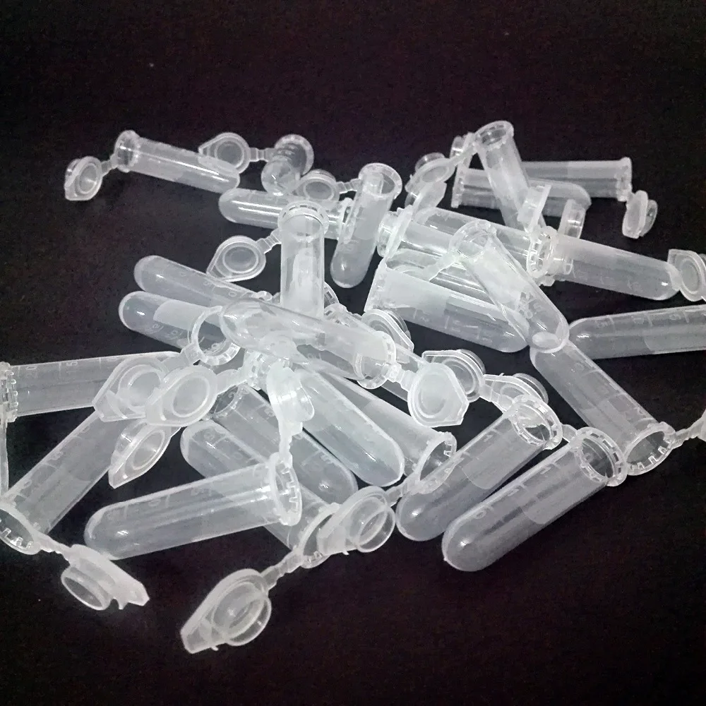 

2ml Round Bottom MicroCentrifuge Tube with Lid, Graduated and Clear, Pack of 500pcs