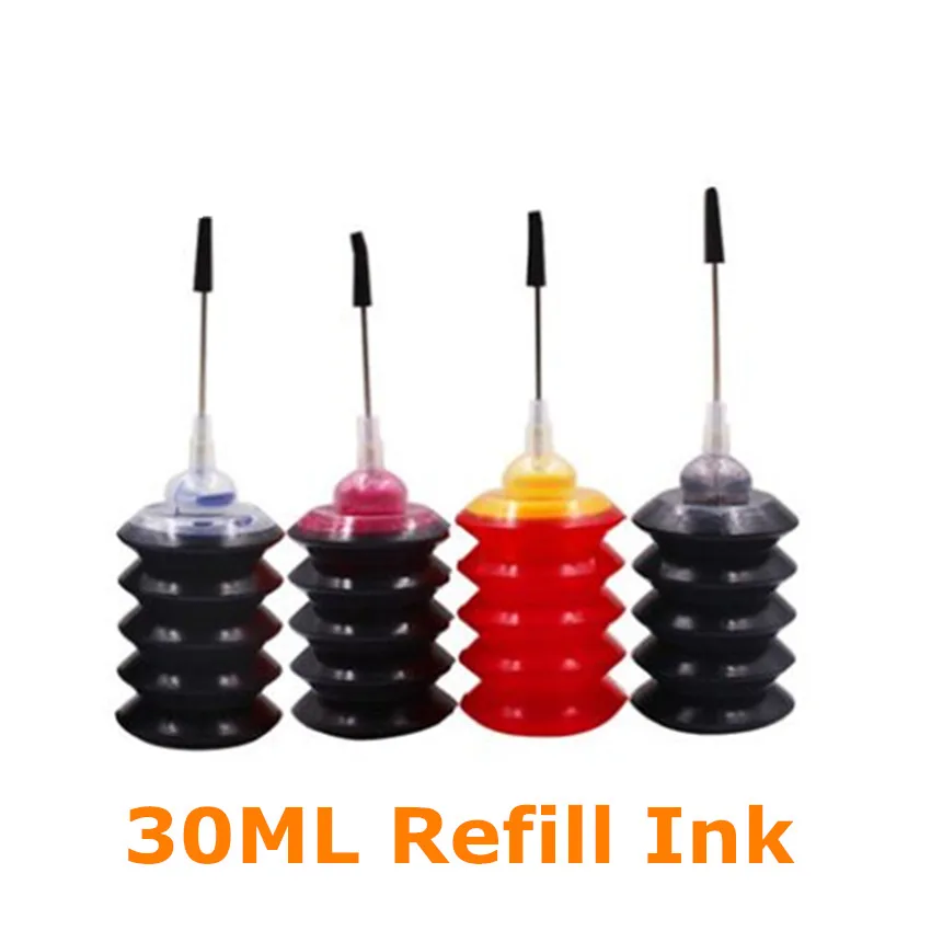 Refill ink kit for T1631 - T1634 ink cartridge for EPSON workForce WF-2010W 2510WF 2520NF 2530WF 2540WF 2630WF 2650DWF printer