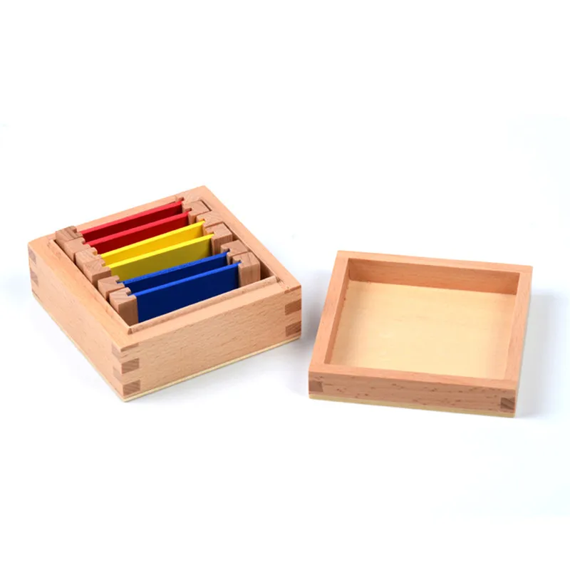 Brinquedo infantil montessori, 1 °, 2 °, 3 cores, tablet, educação infantil, treinamento pré-escolar, brinquedos para crianças