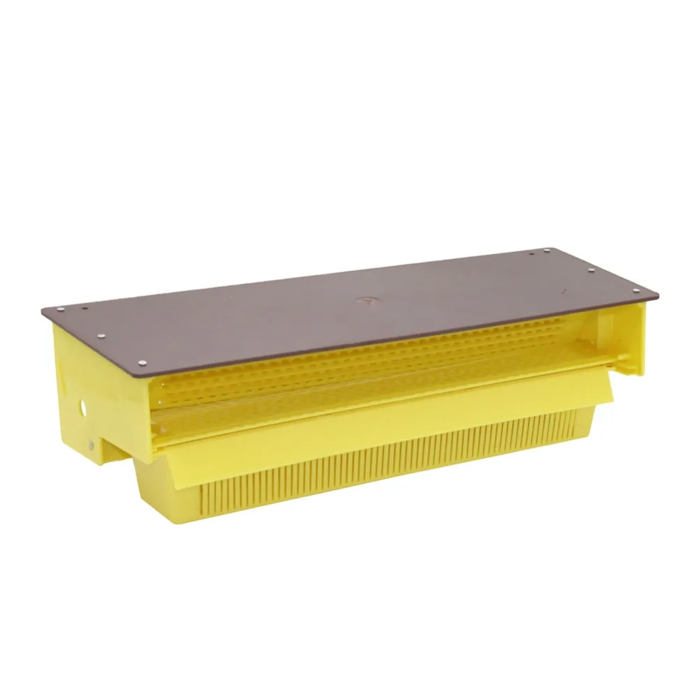 1 Pcs Plastic Pollen Collector Removable Ventilated Pollen Tray Farm Bee Honey Hive Pollen Collector Beekeeping Tools