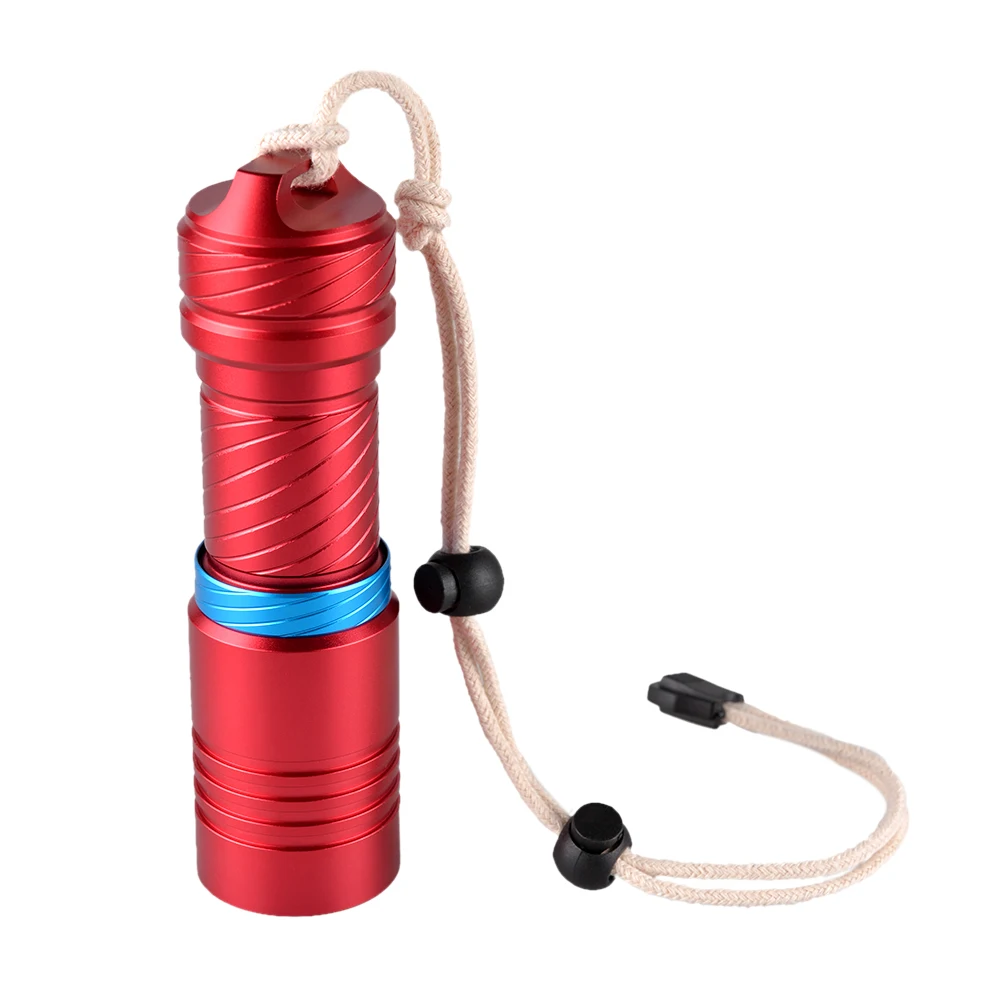Linterna LED de buceo, lámpara subacuática impermeable, 1600 lúmenes, L2