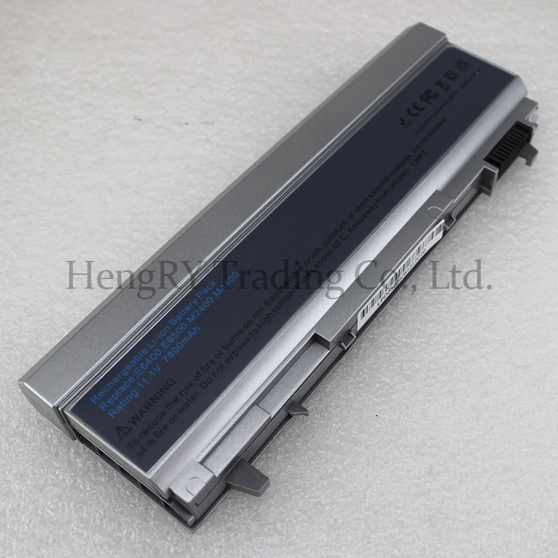 NEW 7800mAh Laptop Battery For dell Latitude E6400 M2400 E6410 E6510 E6500 M4400 M4500 PT436 PT437 KY477 KY265 KY266 KY268 akku