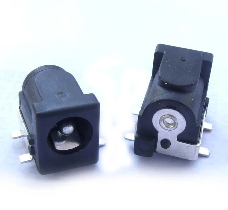

100 шт. медная SMD 5,5 мм 2,1 мм DC розетка 2,1 мм DC Plug PCB панель крепление