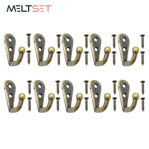 6 Büyük satış kancası, katı pirinç-no. 6