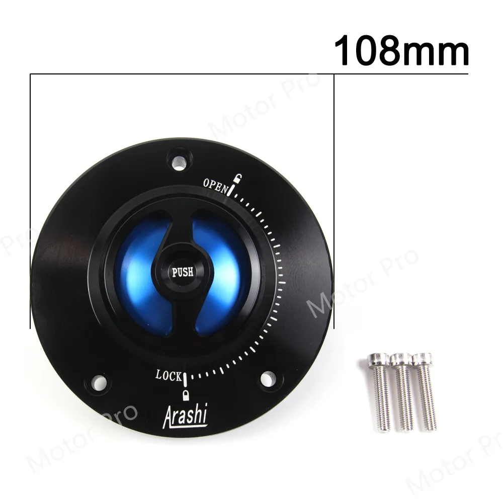 

108 мм 3 монтажа крышка топливного бака для Suzuki GSF600 BANDIT 2006-2007 GSF1200S 2006-2015 GSF1250 SV1000 2003-2007