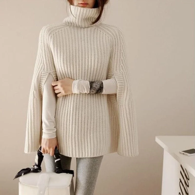 Pullover with neck turtleneck sweater with neck female christmas pullover jumper sweater women winter 2018 pull femme DD1596