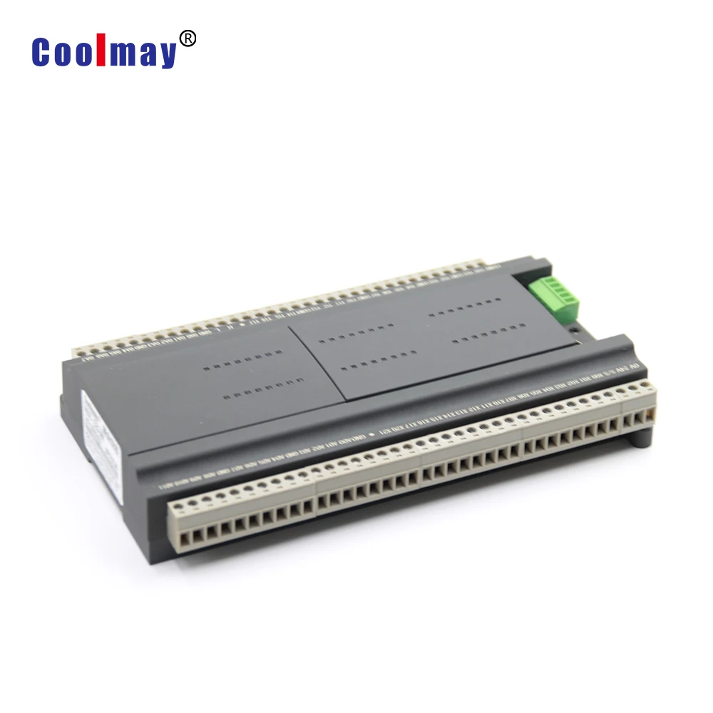 24VDC input programmable controller 18DI 16DO Relay Outputs 12AI 2AO 7 NTC10K 5 0-5V 4-20mA 0-10V Storage Function