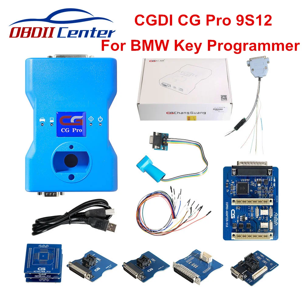 2024 CGDI CG Pro 9S12 Freescale For BMW OBD2 Key Programmer New Generation of CG100 CG-100 For BMW Auto Key Programming Scanner