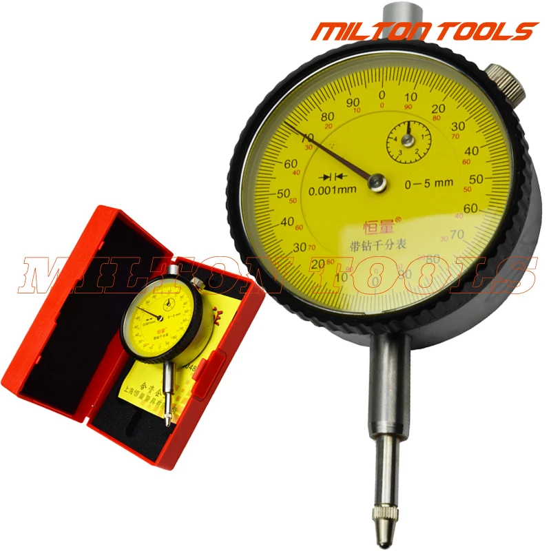 0-5mm 0.001mm Micron Indicator Jewels Dial Gauge 0-1mm 0.001mm indicator gauge