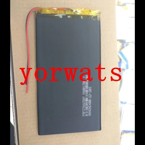 New Hot A Rechargeable Li-ion Cell  3.7V polymer lithium battery 3766125 black 4065125 large capacity new tablet PC core