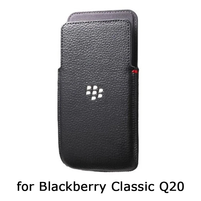 

Original Phone Pouch for Blackberry Classic Q20 Genuine Leather Case for Blackberry Q20 Handmade Luxury Fundas Skin Bag