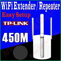 3 Antenna TP-LINK 450Mbps WiFi Wireless Extender Repeater Booster AP Enhancement Mobile WiFi Hotspot WiFi signal amplifier Prom-