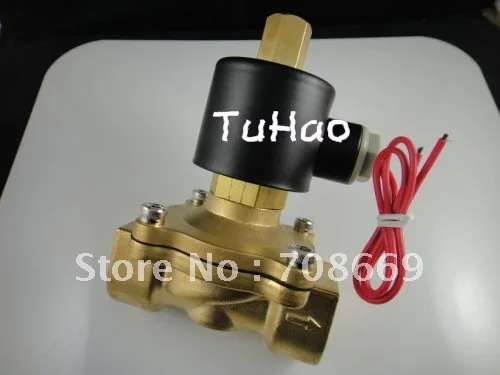 Electric Solenoid Valve Water Air N/O 12V DC 3/4