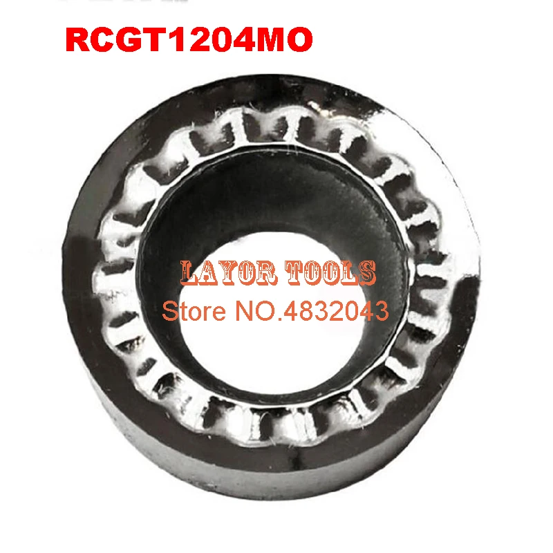 Frete grátis pastilha de carboneto de alumínio rcgt1204mo, ferramenta de torno cnc, adequada para processamento de alumínio, pastilha de inserção