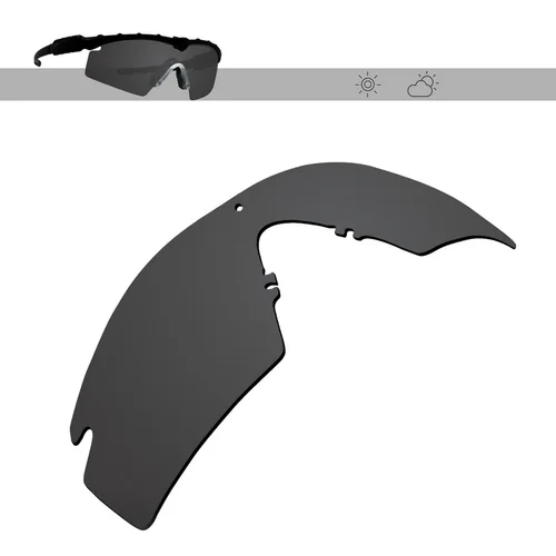 Lentes de gafas de sol de repuesto polarizadas Glintbay para Oakley Si M Frame 2.0 OO9047 33 mm - Múltiples opciones