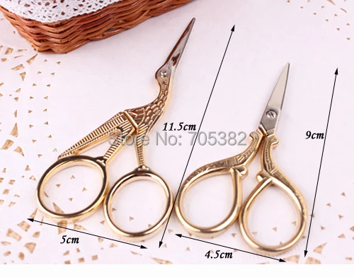 1PC Vintage stationery  Scissors office zakka  school kids daily accessory (tt-1241)