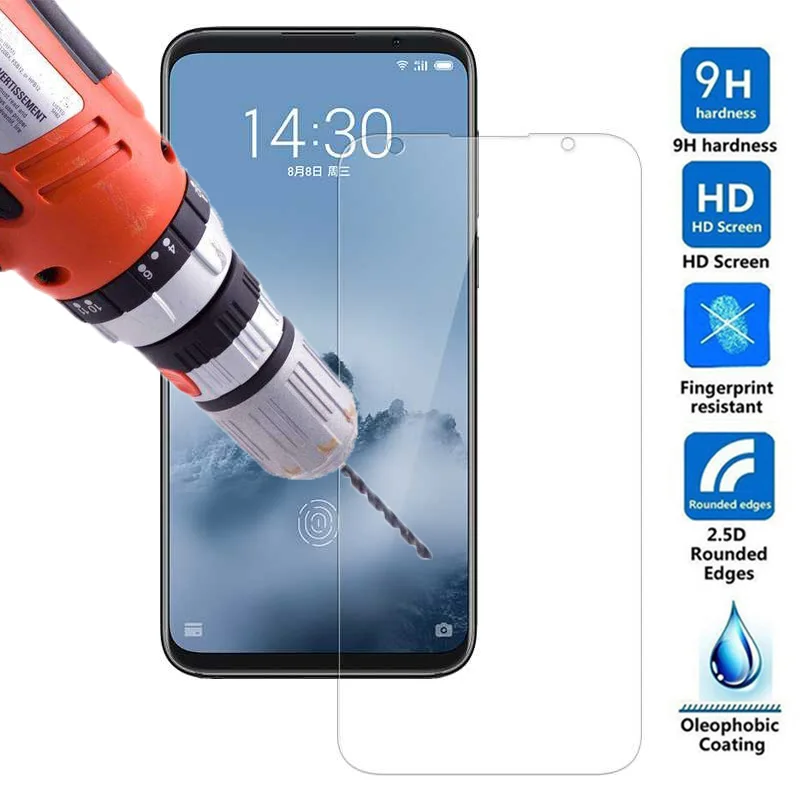 9H 2.5D Tempered Glass for MEIZU 16 Th 17 Pro Screen Protector For Meizu 16th 17pro Protective Film Glass