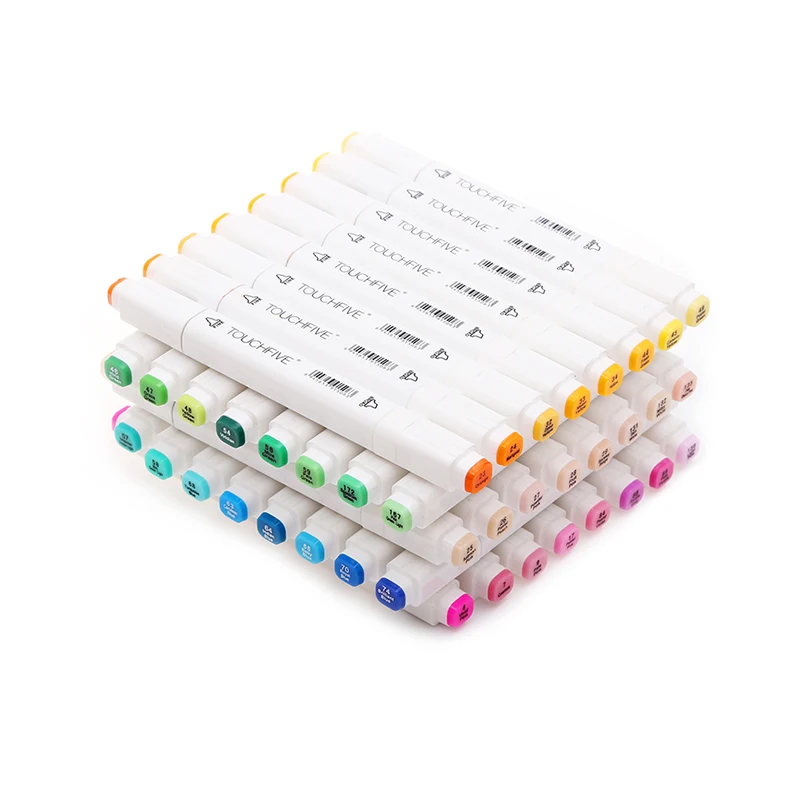 TOUCHfive 168colors you Can Yourself Choose Color Number Alcohol Based Markers Dual Head Art Sketch Marker for Drawing Manga Pen