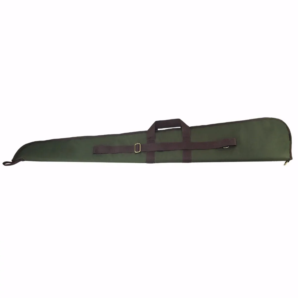 Tourbon Hunting Shotguns Case Gun Bag Range Protection Slip Padded Carrier 128CM Green Nylon Gun Accessories