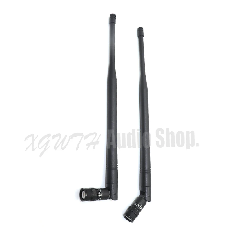 BNC Bayonet and TNC Screw Wireless Beltpack Antenna For Shure Sennheiser Wireless Microphone System Receiver