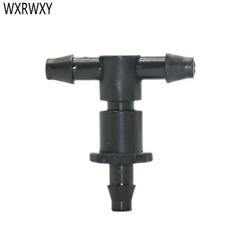 

1/4" Garden hose Tee connector 4/7 hose splitter water tee barbed 1/4" Detachable connector For irrigation systems 20 pcs