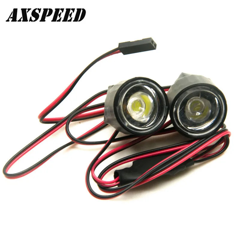 AXSPEED RC Car LED Light 1W/3W Night Navigation Searchlight High Bright Signal Headlight Flashing Lamp for 1/10 RC Mode Car Part