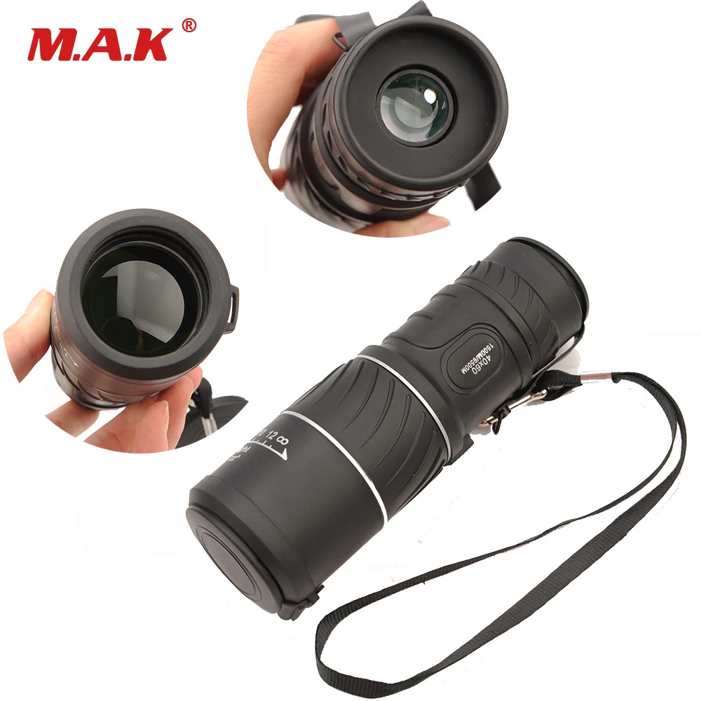 40x60 Powerful Monocular Zoom Great Handheld HD Low Light Night Vision Telescope Binoculars High Quality