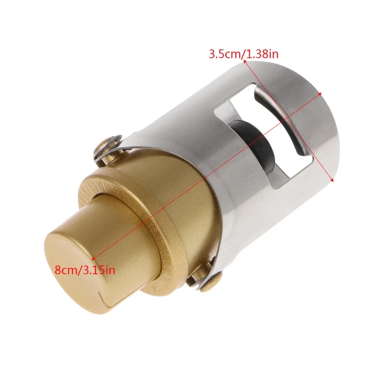 High Quality Stainless Steel Champagne Stopper Ck Sparkling Wine Bottle Plug Sealer Drop Ship