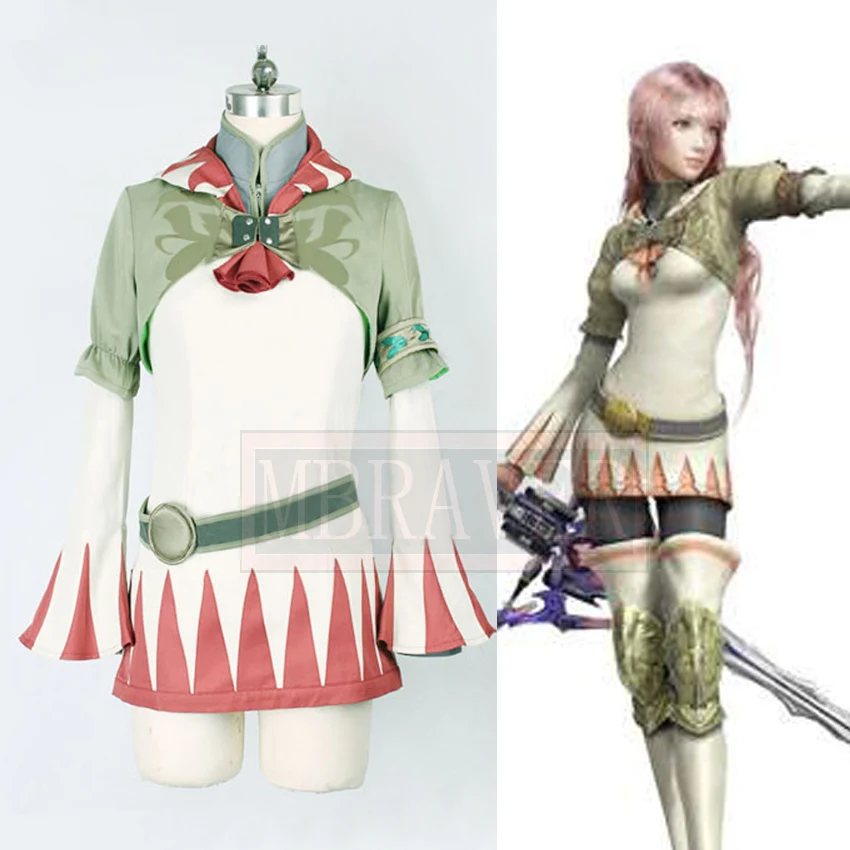 

Final Fantasy XIII Sarah Uniforms Cosplay Costume Custom Made Any Size