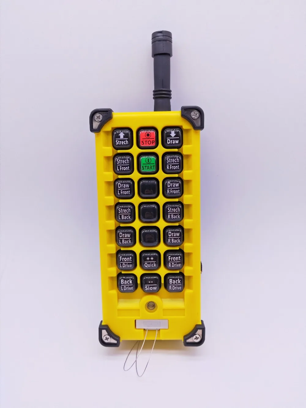 Make Button as Requiremt/21 Channels Hoist Crane Industrial Truck Radio Remote Control System Controller,hoist control switch