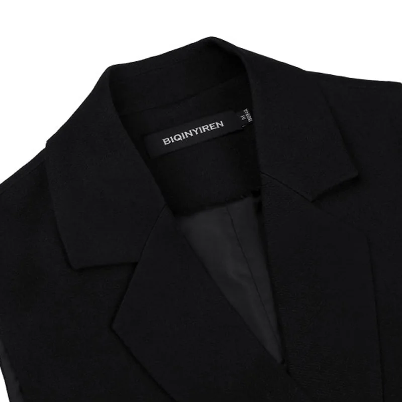 Long vest for women female business office wear clothing waistcoat ladies long vest female sleeveless jacket women DD1749 image 5