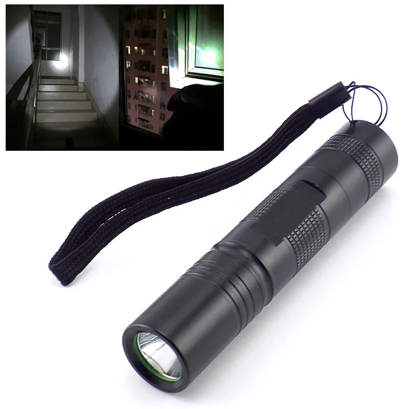 Qvvcev Powerful  LED Flashlight 5-Mode Flash Torch Light 18650 Lampe Torche Protable Penlight Linterna LED Lanternas Camping