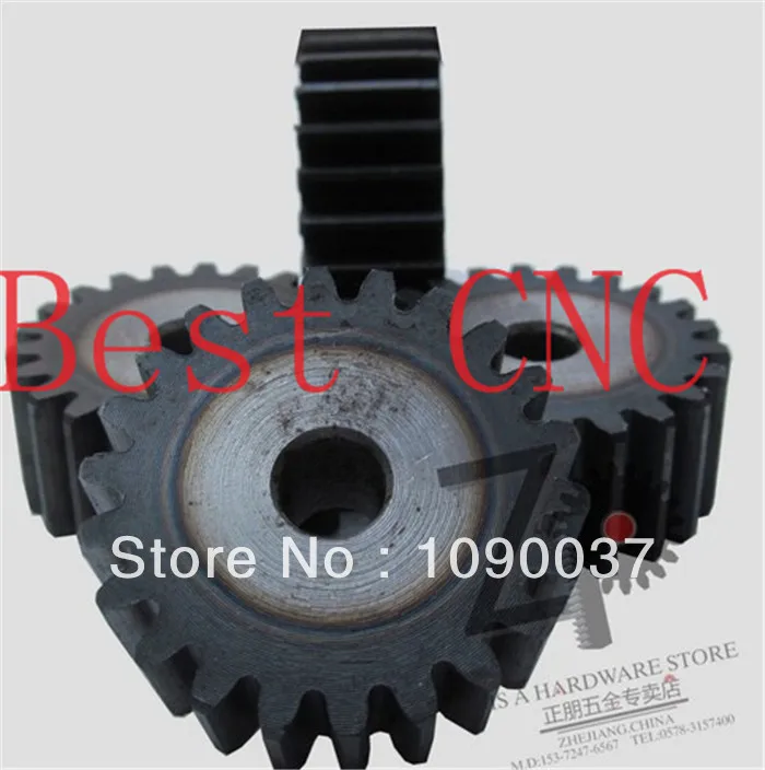 3 mod gear rack 10-20  teeth spur gear precision machinery industry 45 steel cnc rack and pinion frequency hardening