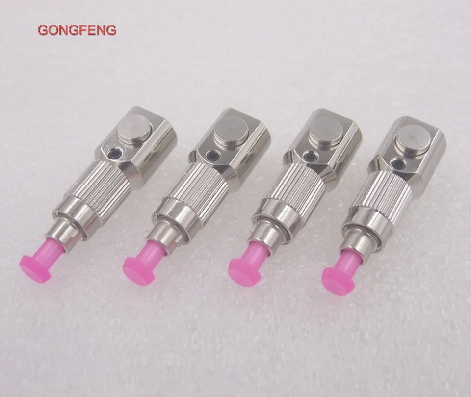 

GONGFENG 10PCS NEW Optical Fiber Connector FC Multimode Round Bare Fiber Adapter Flange Coupler Wholesale to Russia Brazil