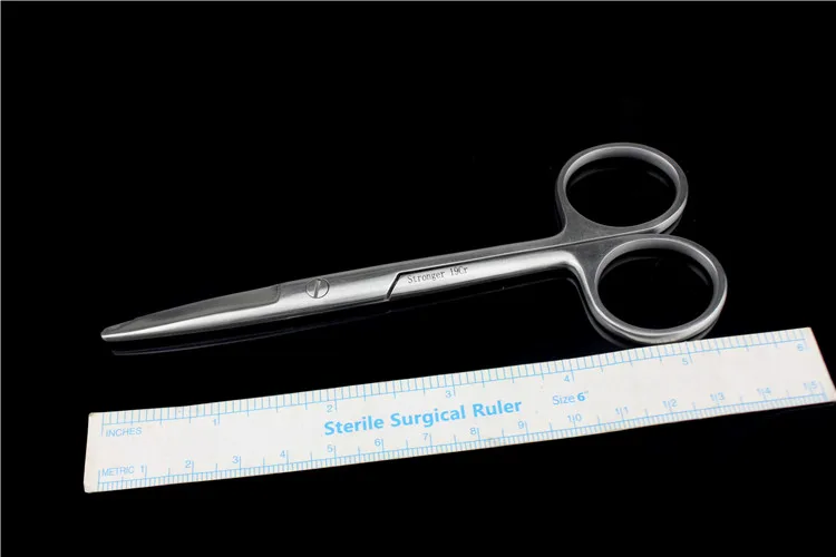 

Medical thread removal scissors bandage scissors straight pointed scissors double eyelid thread removal tissue scissors crescent
