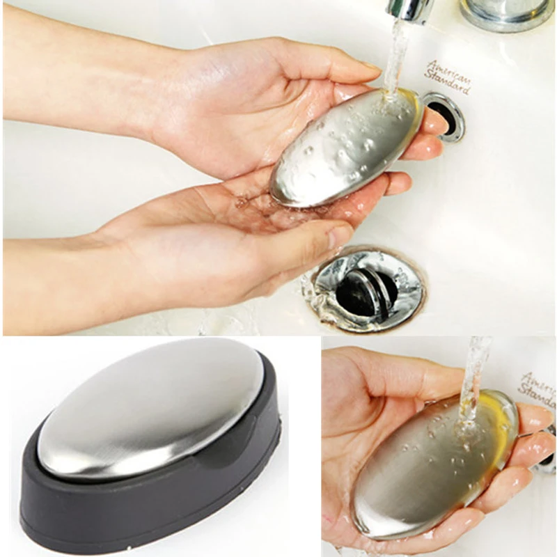 daily use oval stainless steel soap and other grocery Home Furnishing stainless steel soap to the smell of new ideas