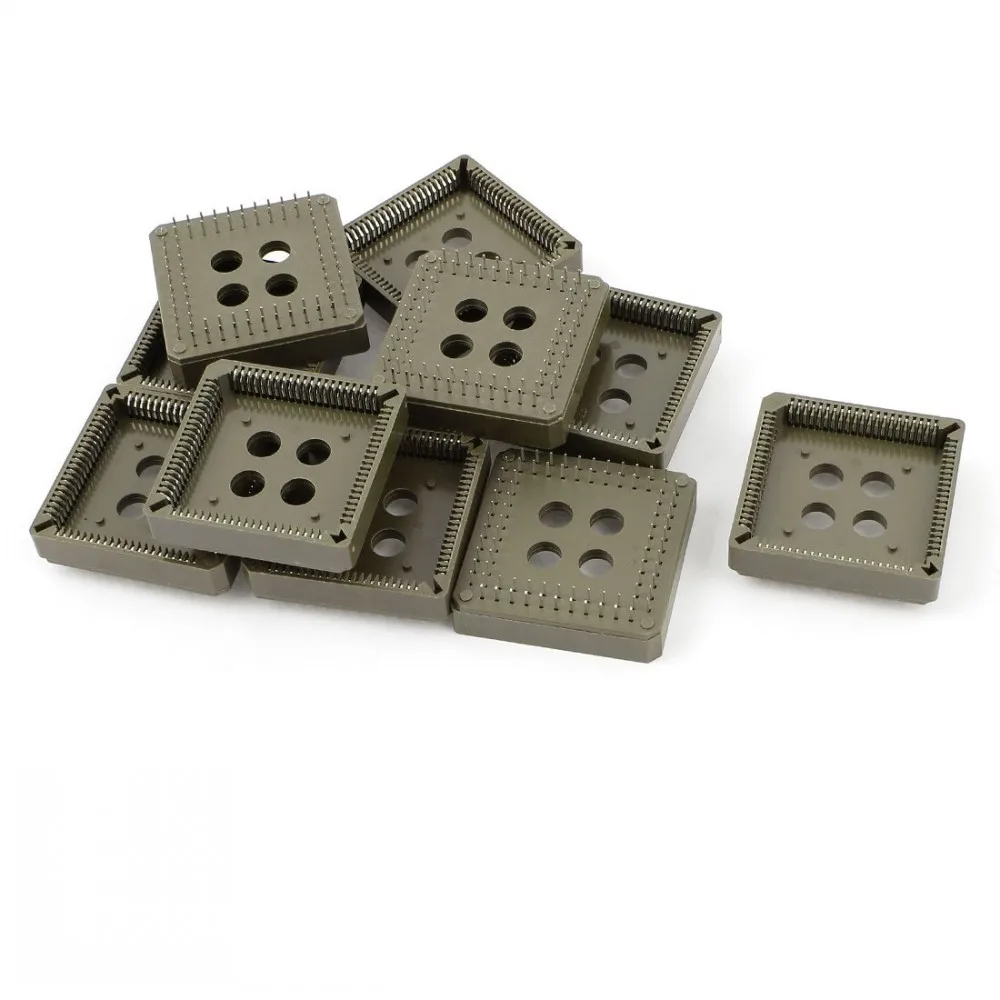 50 stücke PLCC IC Block 20P28P 32P 44P 52P 68P 84P PLCC44 PLCC28 PLCC20 PLCC32 PLCC52 PLCC68 PLCC84 IC Sockel Adapter PLCC Konverter – Detail 3