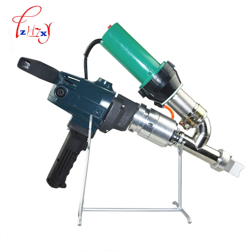 Extruded plastic welding gun PP / PE plastic extrusion machine automatically hot air gun (Single heating) LST600F 220V 1PC