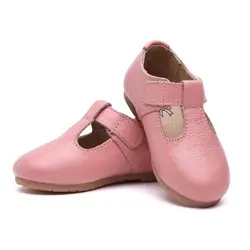 Genuine Leather Quality Children Shoes Girls Shoes Princess Girls Fashion Sneaker Princess Kids Soft Sole Leather Flats