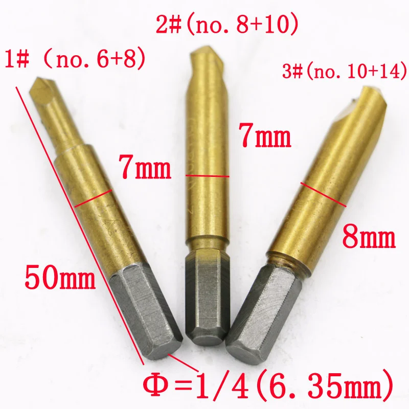 High Speed Steel Screw Remover Plastic Boxed Screw Slip Tooth Removal Kit Auto Maintenance Tool Fittings