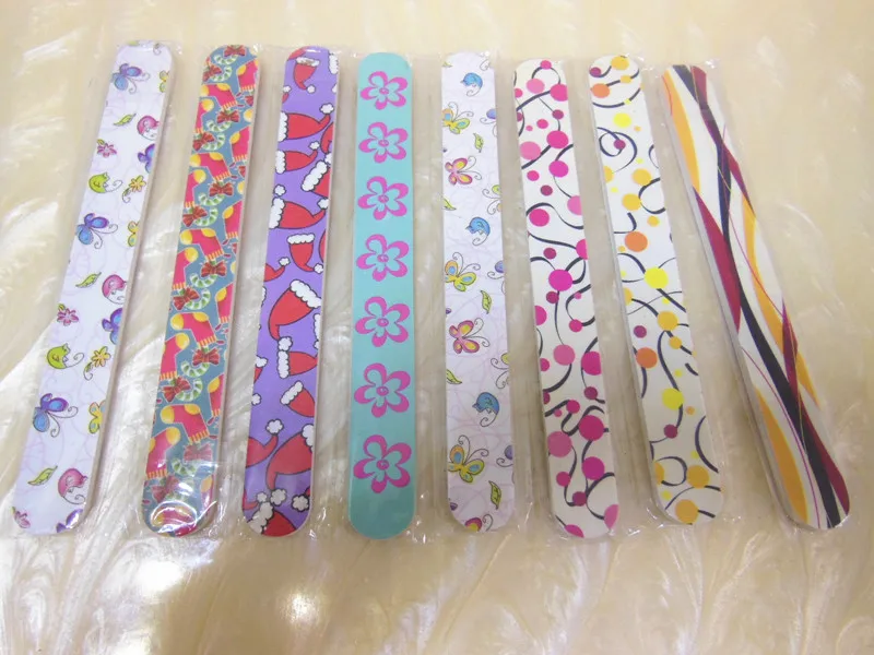 emery file 50 pcs/lot eva nail file for nail art 7