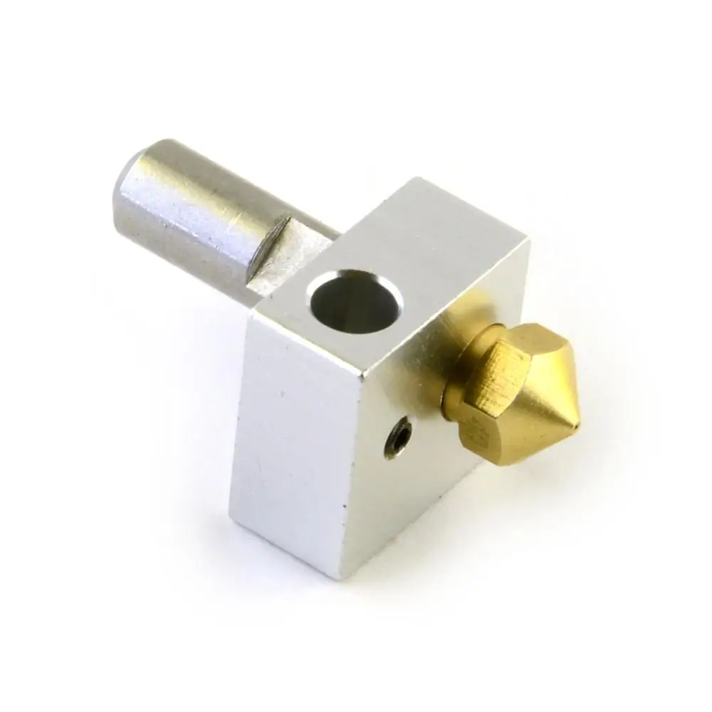 Obrázek 3: 1set 3D tiskárna MK10 extrudér hotend 0.4mm tryska hrdlo ohřívač blok pro flashforge wanhao CTC