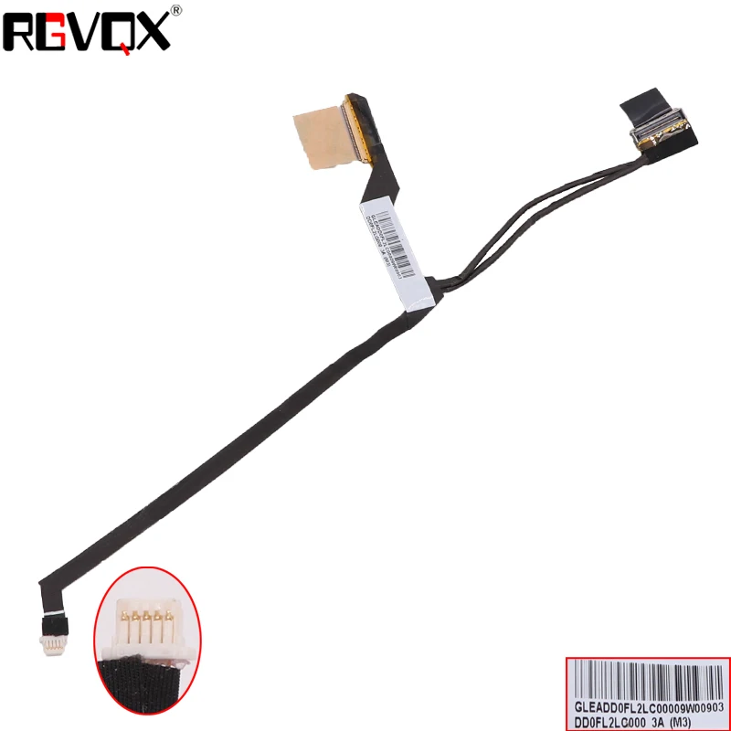 

Новый кабель для ноутбука Lenovo для IdeaPad S10-3t Flex 10 10,1 "PN: DD0FL2LC000, разъем LVDS для экрана